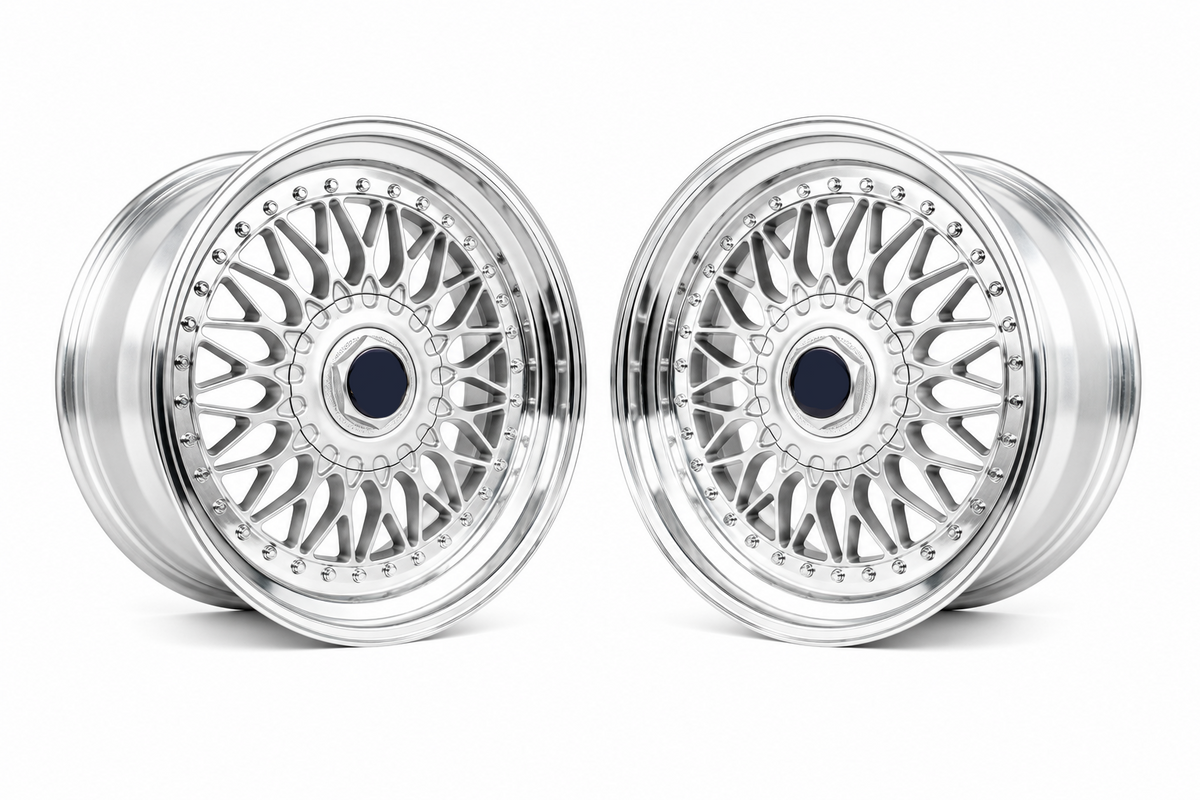 18" BBS RC (STYLE 5) STYLE – F: 8.0J ET20 / R: 9.0J ET25 – 5x112 / 5x120