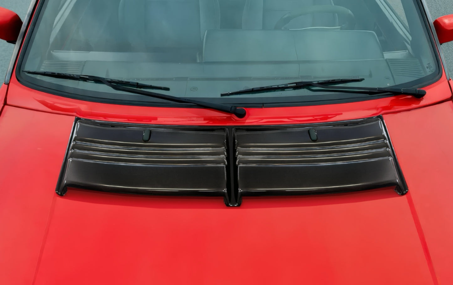 VW GOLF II HOOD VENTS ABS