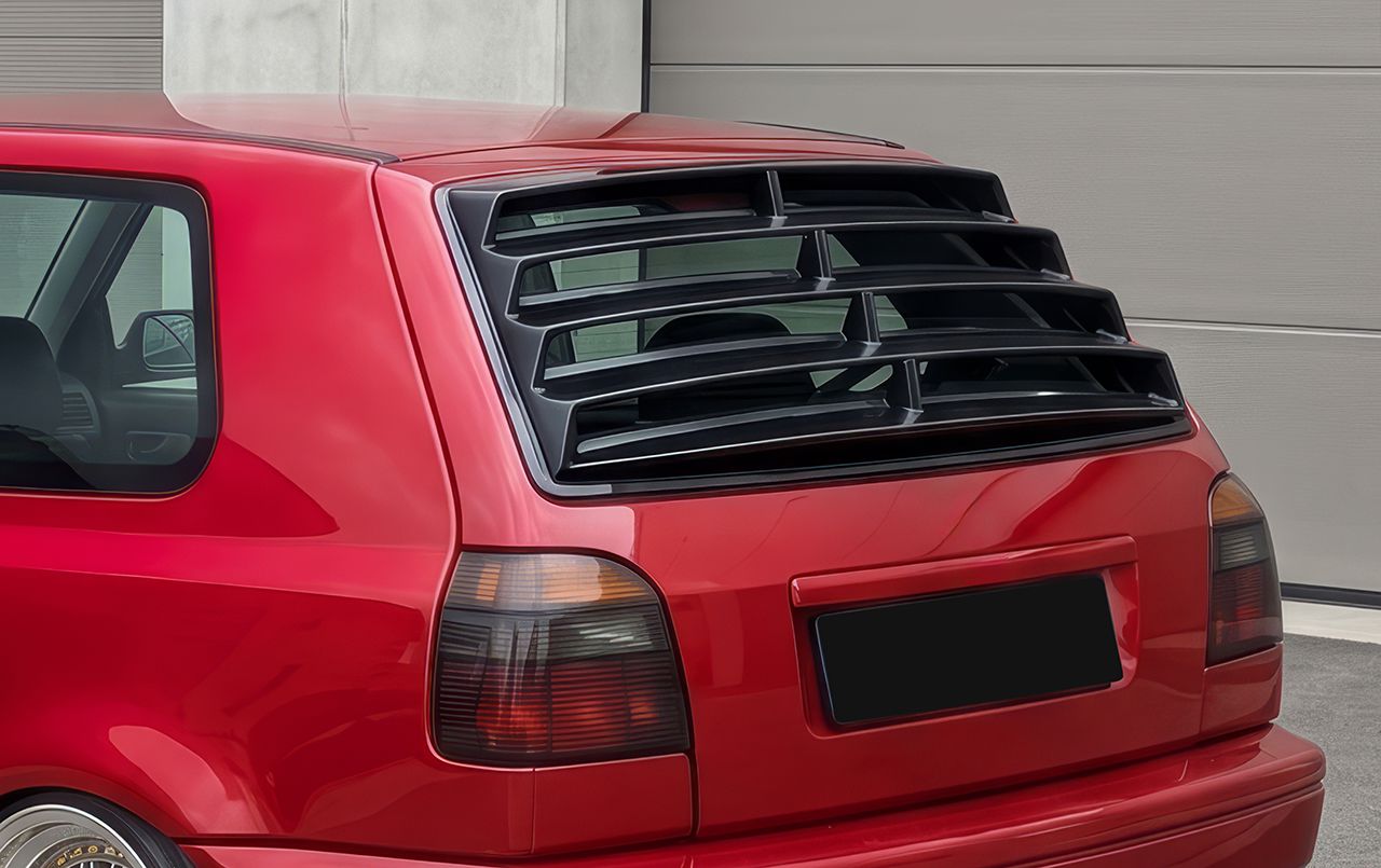 VOLKSWAGEN GOLF III REAR WINDOW LOUVER ABS