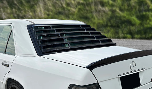 W124 REAR SPOILER ABS PLASTIC FOR SEDAN