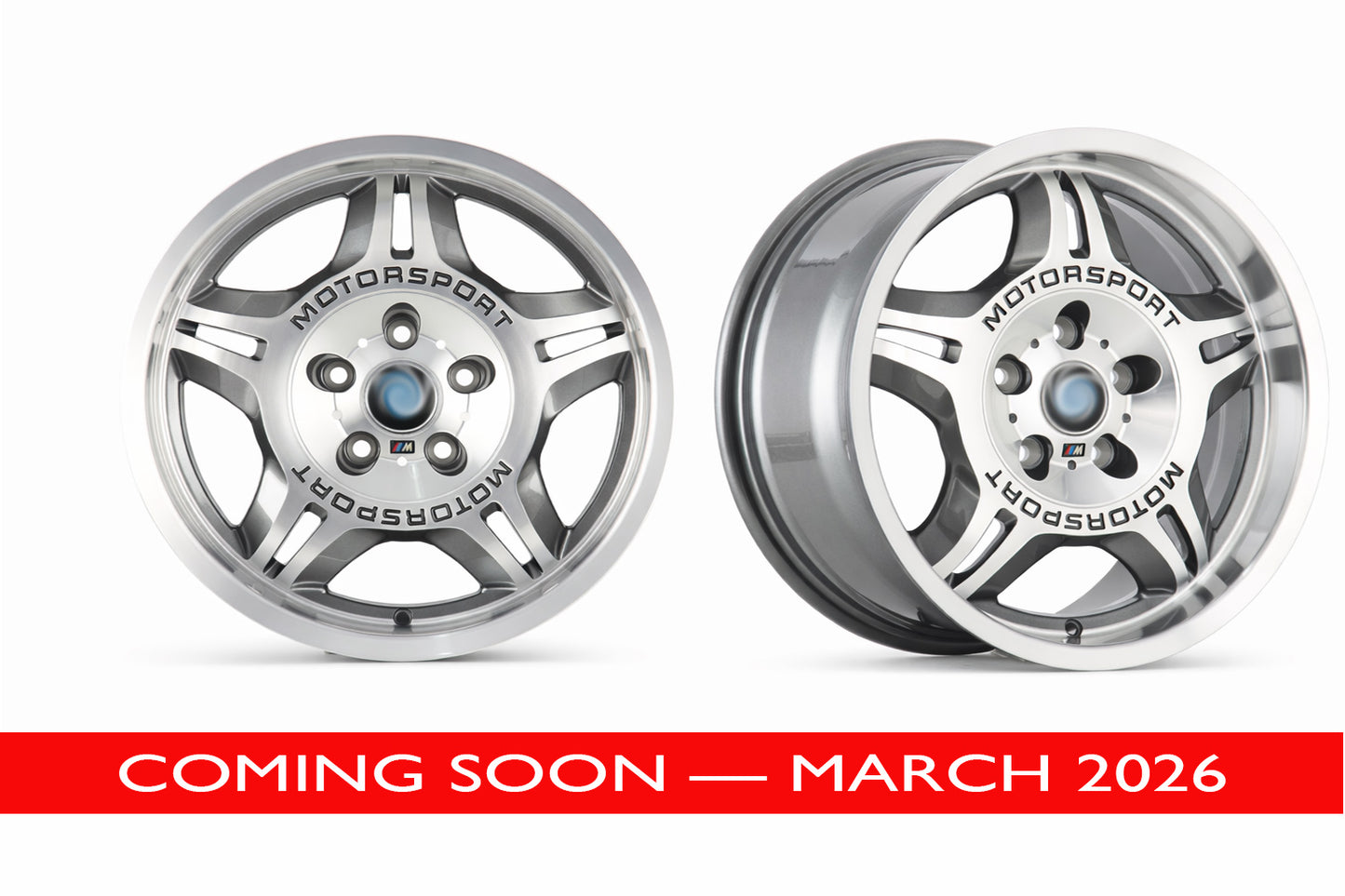 17" MOTORSPORT STYLE – F: 7.5J ET41 / R: 8.5J ET41 – 5x120
