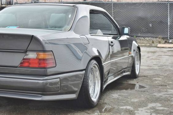 C124 COUPE E500/E60AMG-STYLE REAR FENDER FLARES