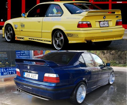 BMW E36 COUPE LTW STYLE REAR SPOILER