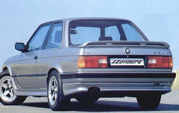 BMW E30 ZENDER STYLE REAR ADD ON