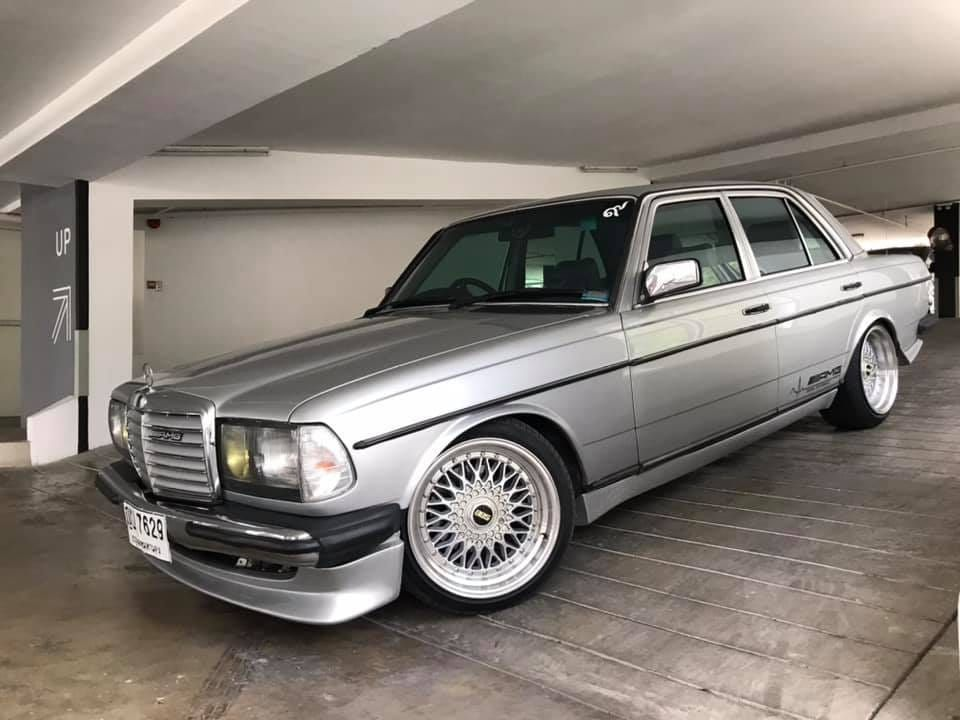 W123 AMG STYLE FRONT BUMPER ADD-ON