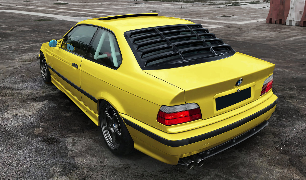 BMW E36 COUPE REAR WINDOW LOUVER ABS