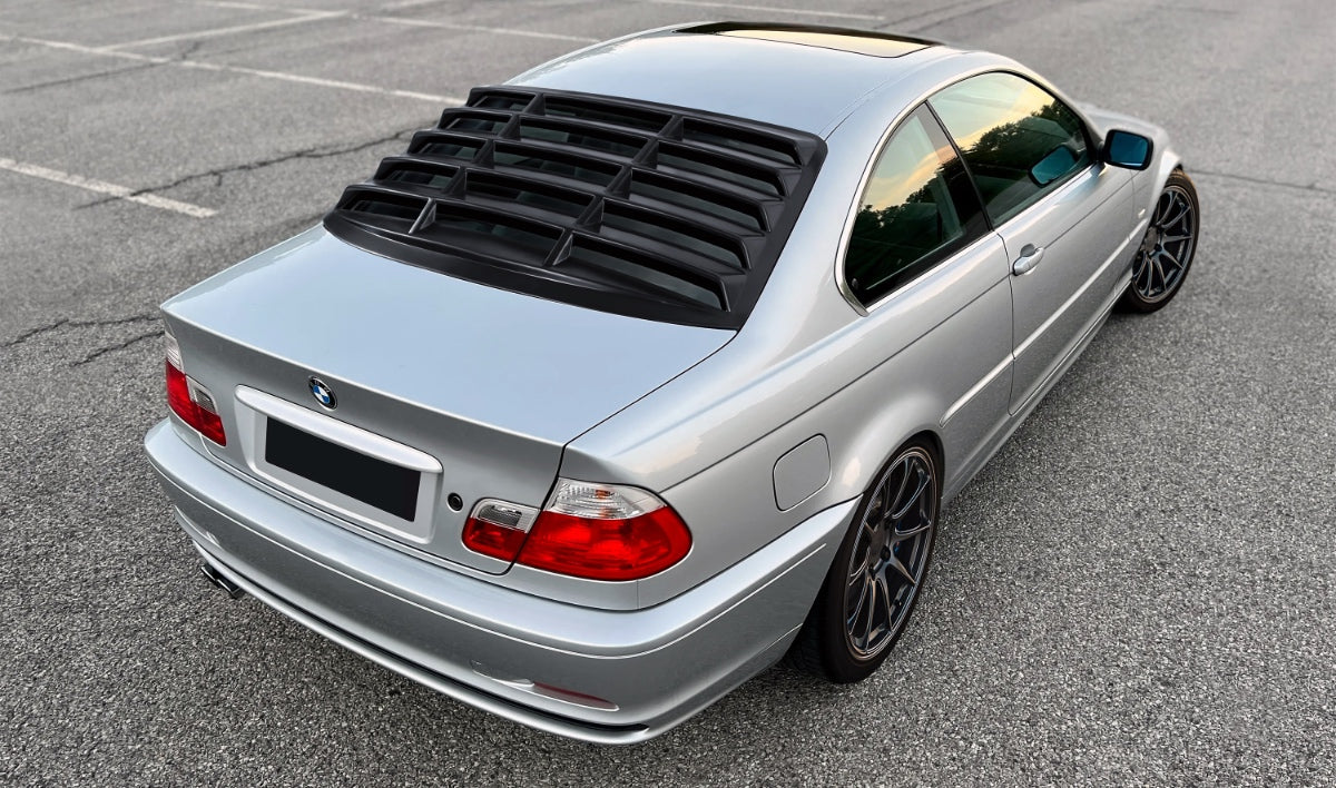 E46 COUPE REAR WINDOW LOUVER ABS