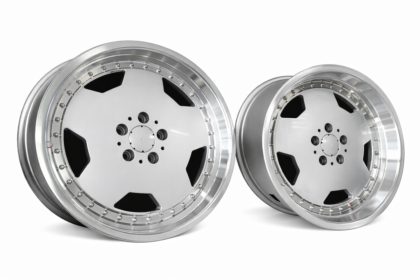 18" AERO III STYLE (CLEAR FACE) – F: 8J ET25 / R: 9J ET30 – 5x112