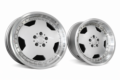 18" AERO III STYLE (CLEAR FACE) – F: 8J ET25 / R: 9J ET30 – 5x112