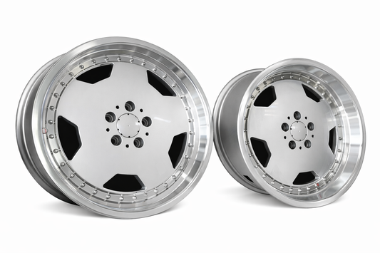 18" AERO III STYLE (CLEAR FACE) – F: 8J ET25 / R: 9J ET30 – 5x112