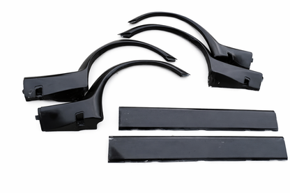 FORD SIERRA COSWORTH RS500 STYLE SIDE SKIRTS AND FENDER FLARES