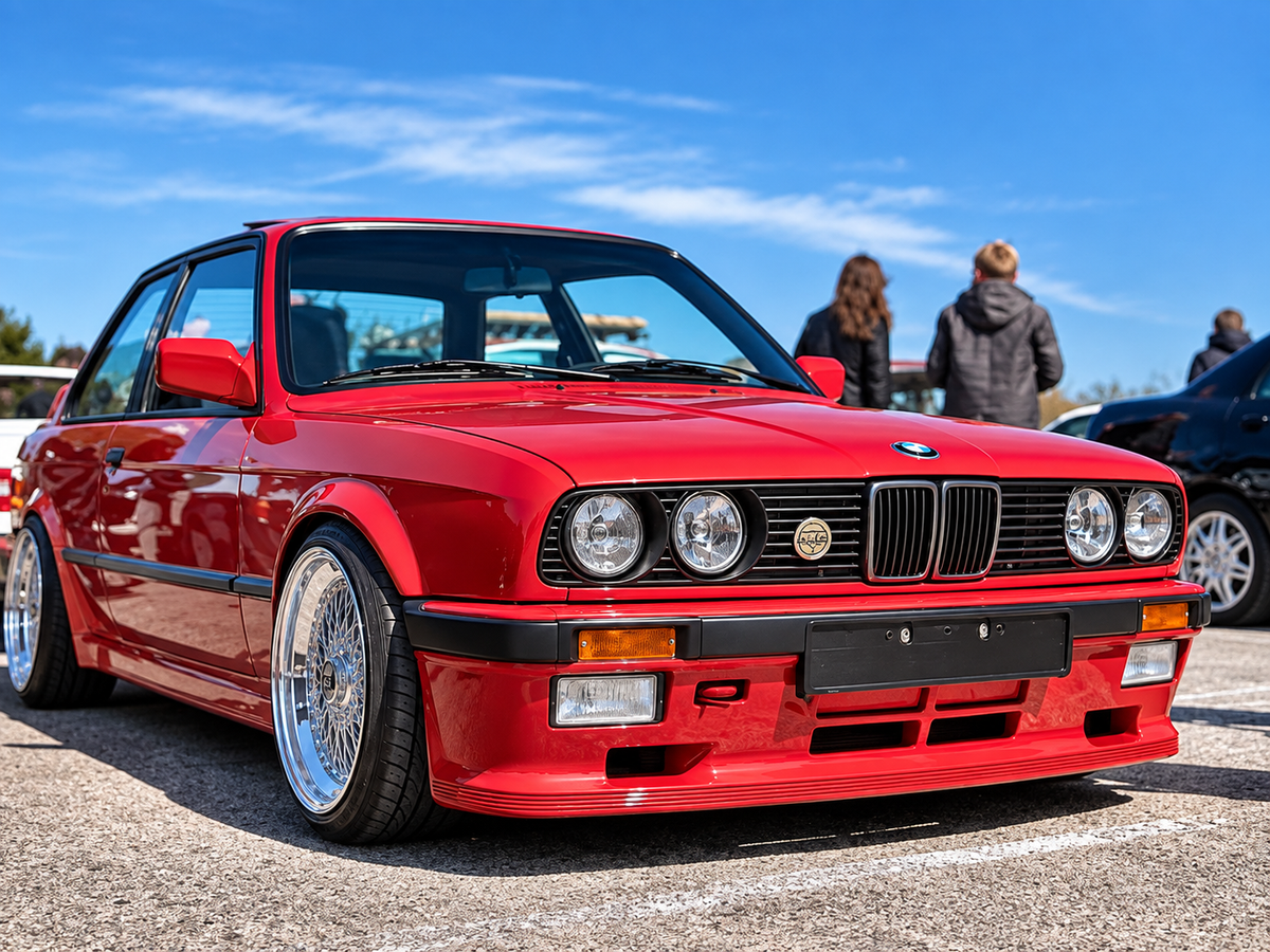 BMW E30 M-TECH I STYLE FRONT ADD ON