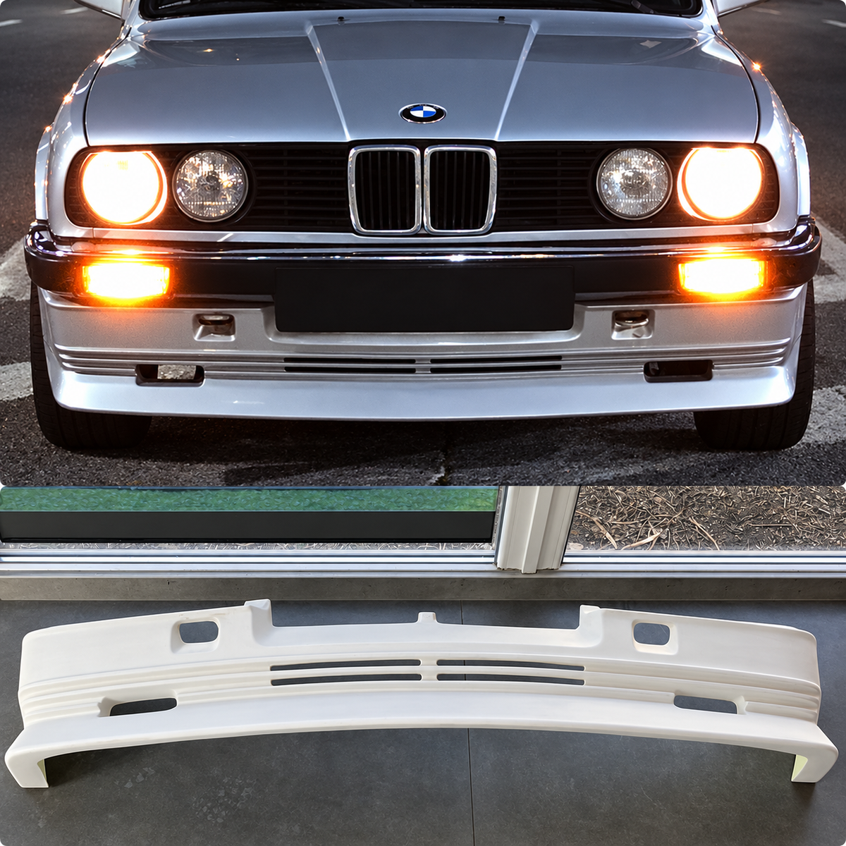BMW E30 ZENDER STYLE FRONT ADD-ON