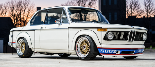 BMW E10 2002 TURBO STYLE FENDER FLARES
