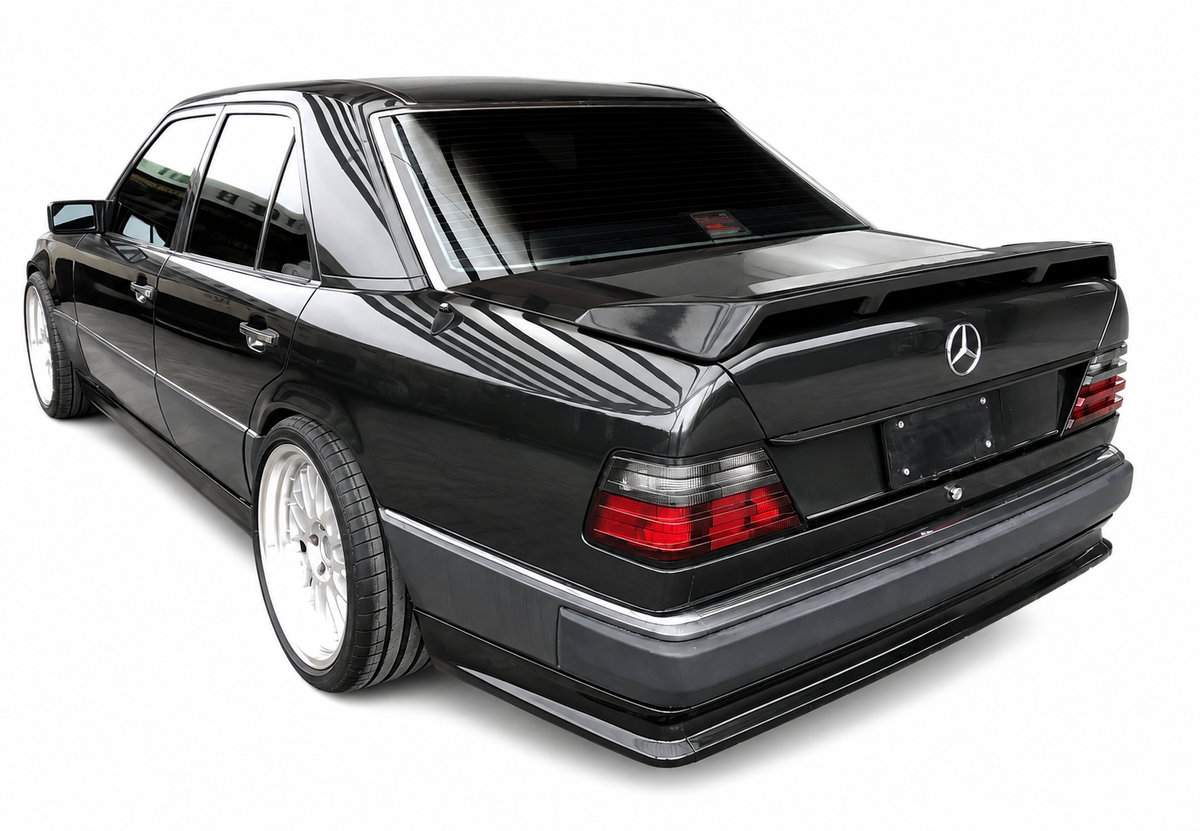 W124 SEDAN HELLA STYLE REAR SPOILER