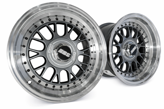 15" BBS LAREDO LM STYLE WHEELS – 4x 8J – 4x100 / 4x108