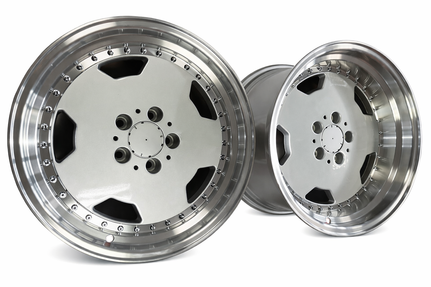17" AERO III STYLE (CLEAR FACE) – F: 8J ET25 / R: 9.5J ET25 – 5x112