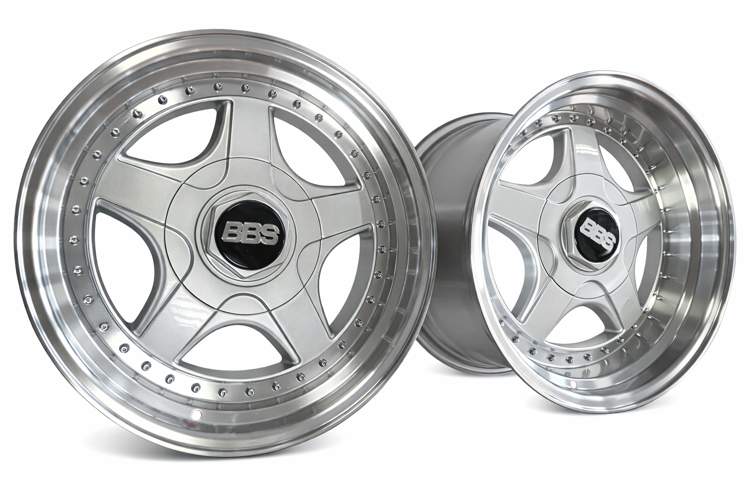 17" BBS RF STYLE WHEELS 5X112/5X120