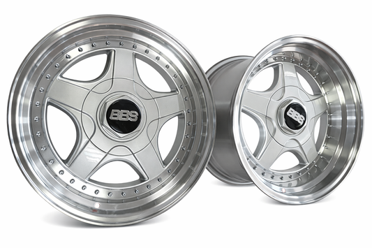 17" BBS RF STYLE – F: 8.5J ET30 / R: 10J ET30 – 5x112 / 5x120