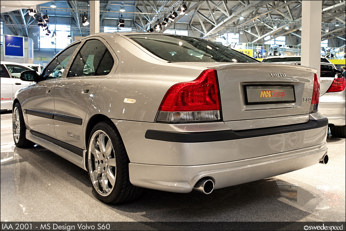VOLVO S60 MS-DESIGN REAR ADD ON 2005-