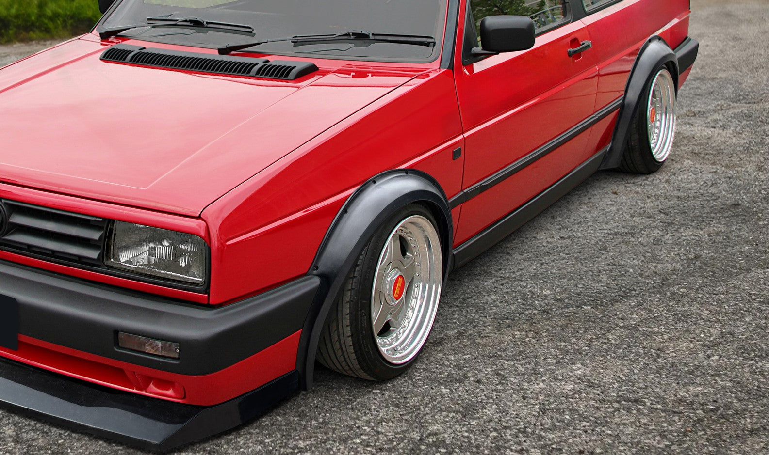 JETTA II FRONT SPLITTER ABS PLASTIC