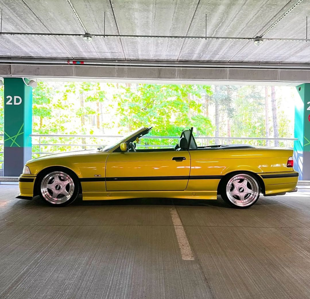 17" BBS RF STYLE – F: 8.5J ET30 / R: 10J ET30 – 5x112 / 5x120