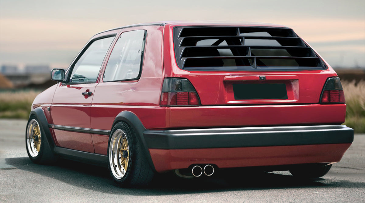 GOLF II REAR WINDOW LOUVER ABS