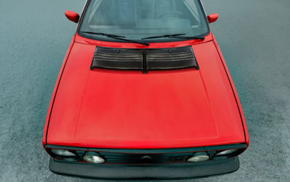 VW GOLF II HOOD VENTS ABS