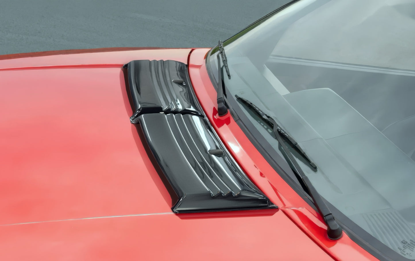 VW GOLF II HOOD VENTS ABS