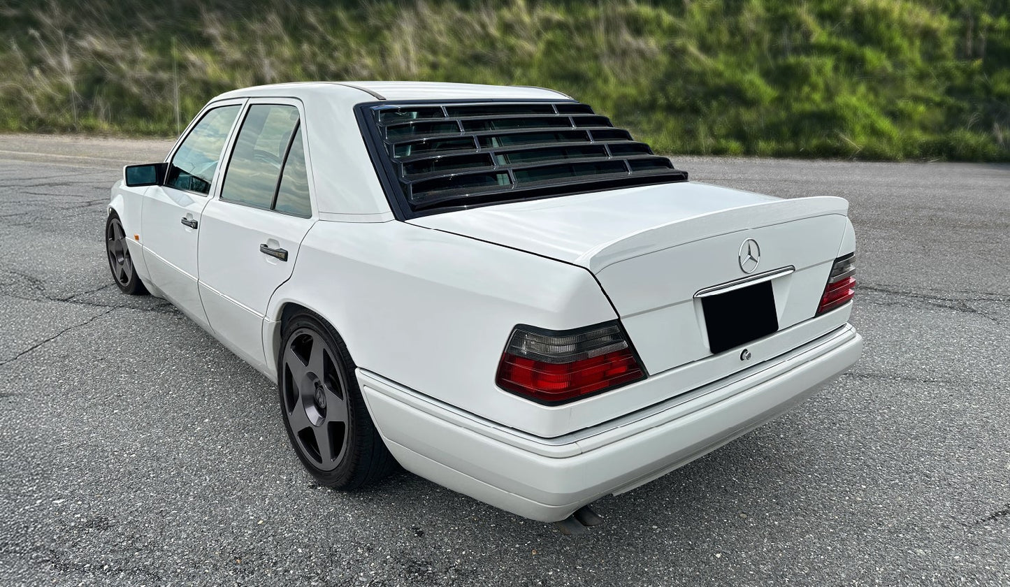 W124 REAR SPOILER ABS PLASTIC FOR SEDAN