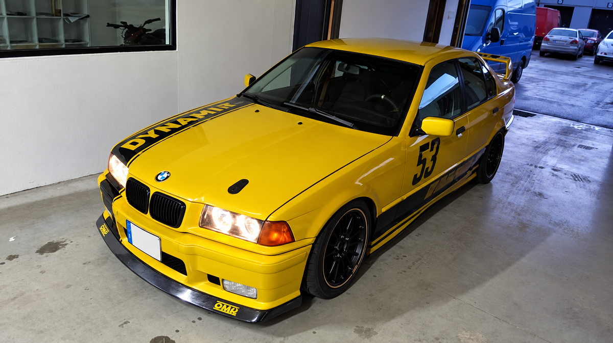 BMW E36 RS STYLE FRONT SPLITTER