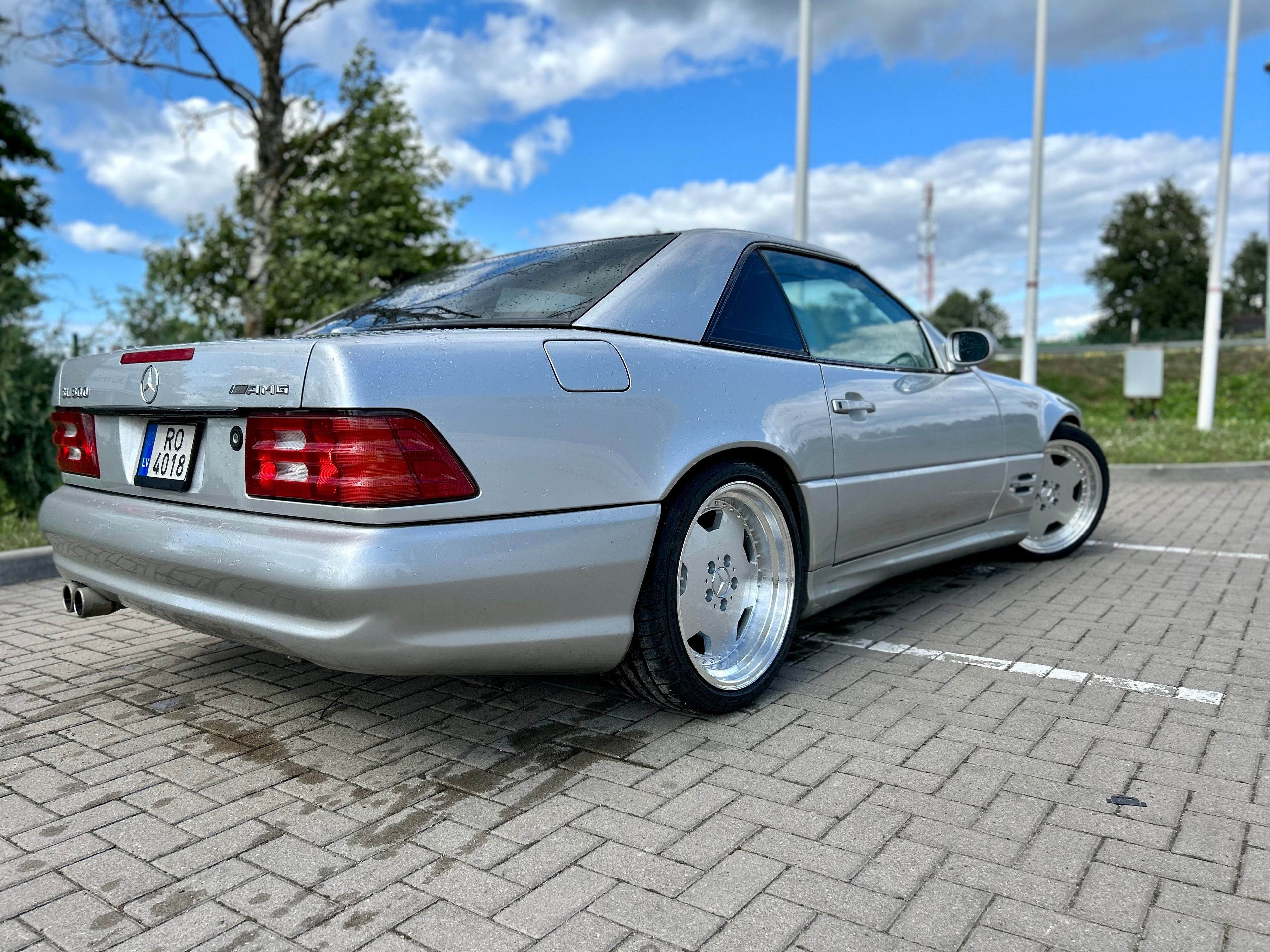 18" AERO III STYLE WHEELS 5X112 (CLEAR FACE)