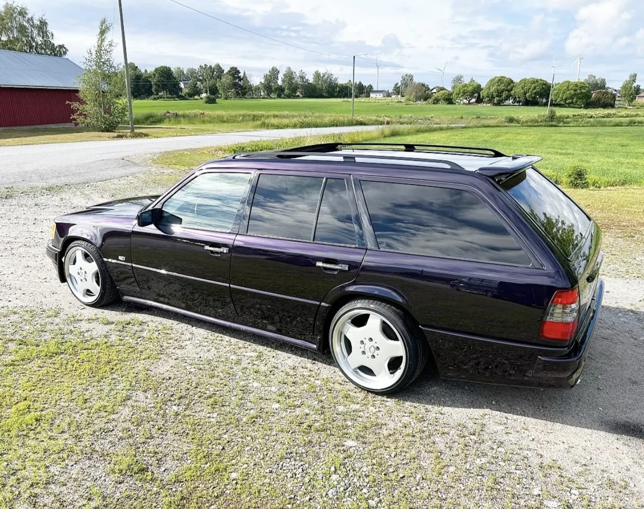 S124 GEN1/GEN2 REAR SPOILER FOR WAGON