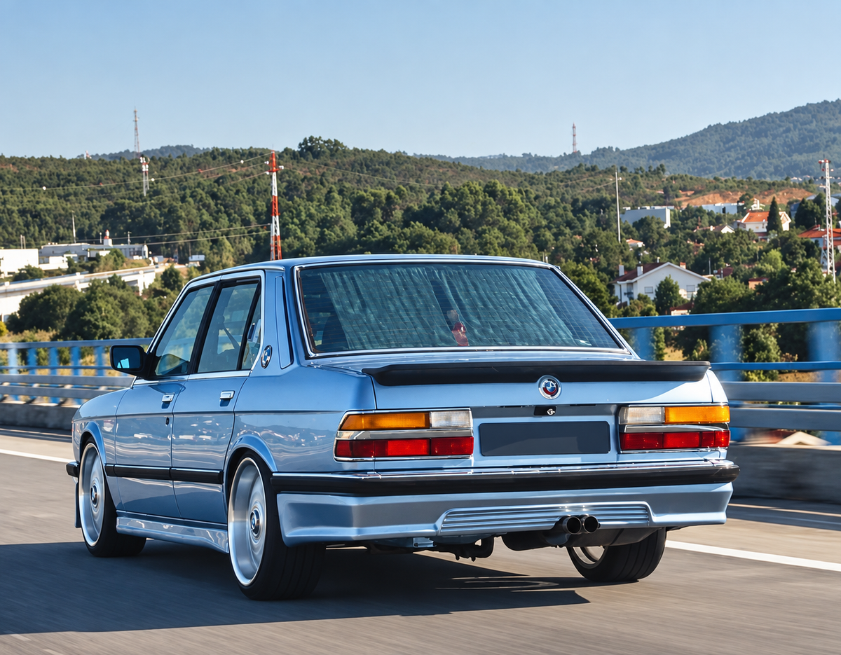 BMW E28 PFEBA STYLE REAR ADD ON