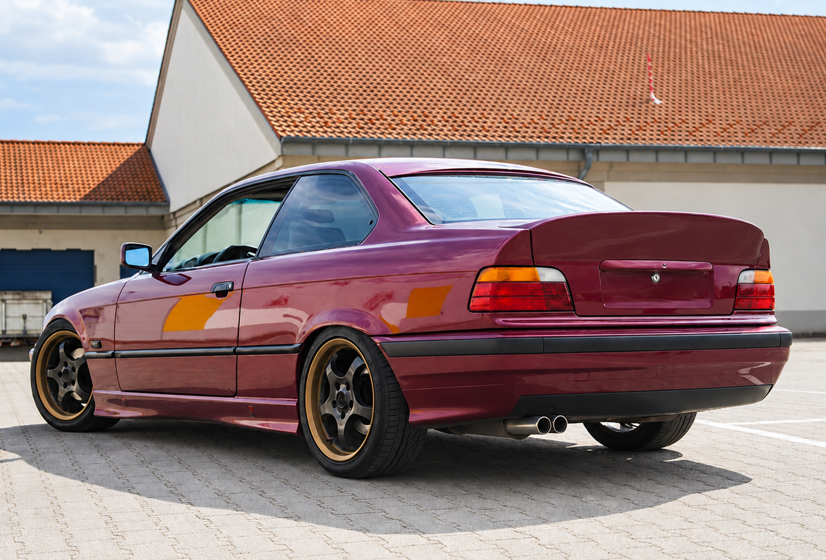 BMW E36 CSL STYLE DUCKTAIL FOR COUPE
