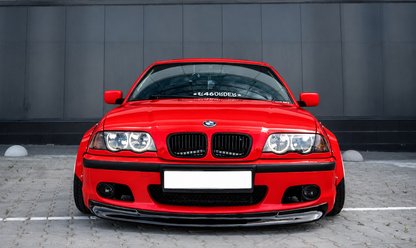 BMW E46 CSL STYLE FRONT LIP FOR M-SPORT BUMPER