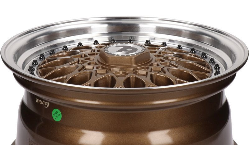 15" SEVENTY9 SV-E BRONZE WHEELS – 4x 7Jx15 4x100/4x114.3