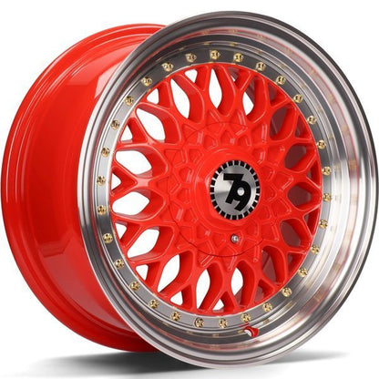 17" SEVENTY9 SV-E RED WHEELS – 4x 7.5Jx17 5x112/5x120
