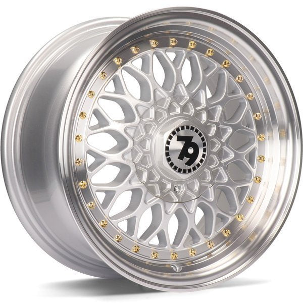 17" SEVENTY9 SV-E SILVER WHEELS – 4x 7.5Jx17 5x112/5x120