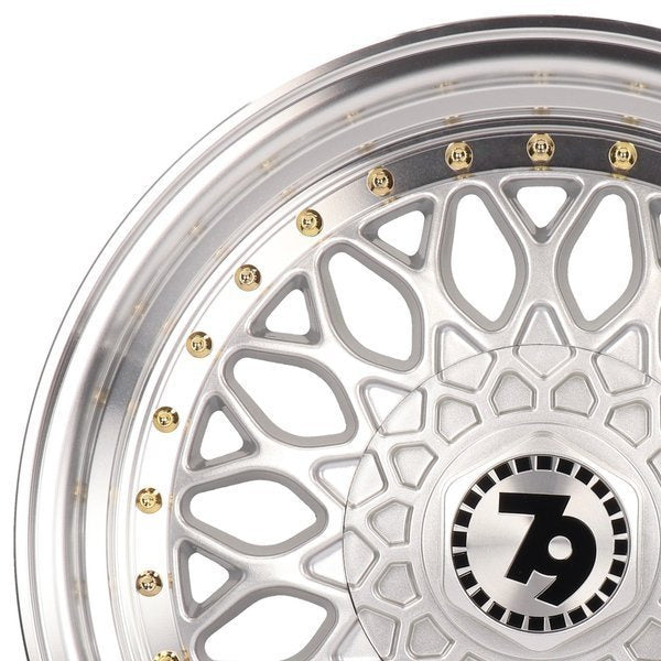 17" SEVENTY9 SV-E SILVER WHEELS – 4x 7.5Jx17 5x112/5x120