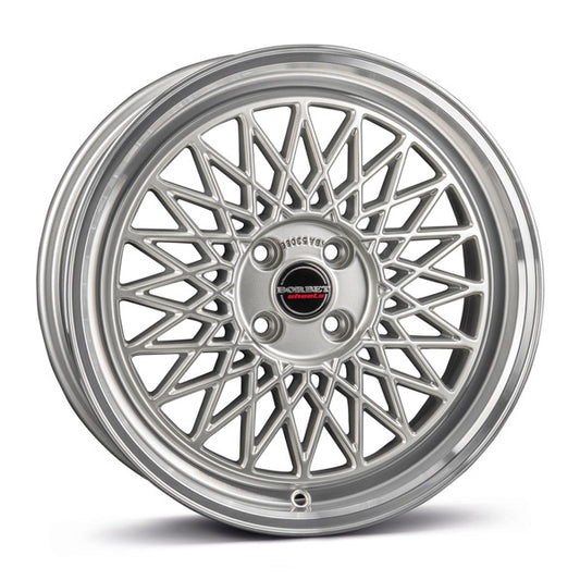 17" BORBET B – WHEELS 4x 7Jx17 4x100 SILVER