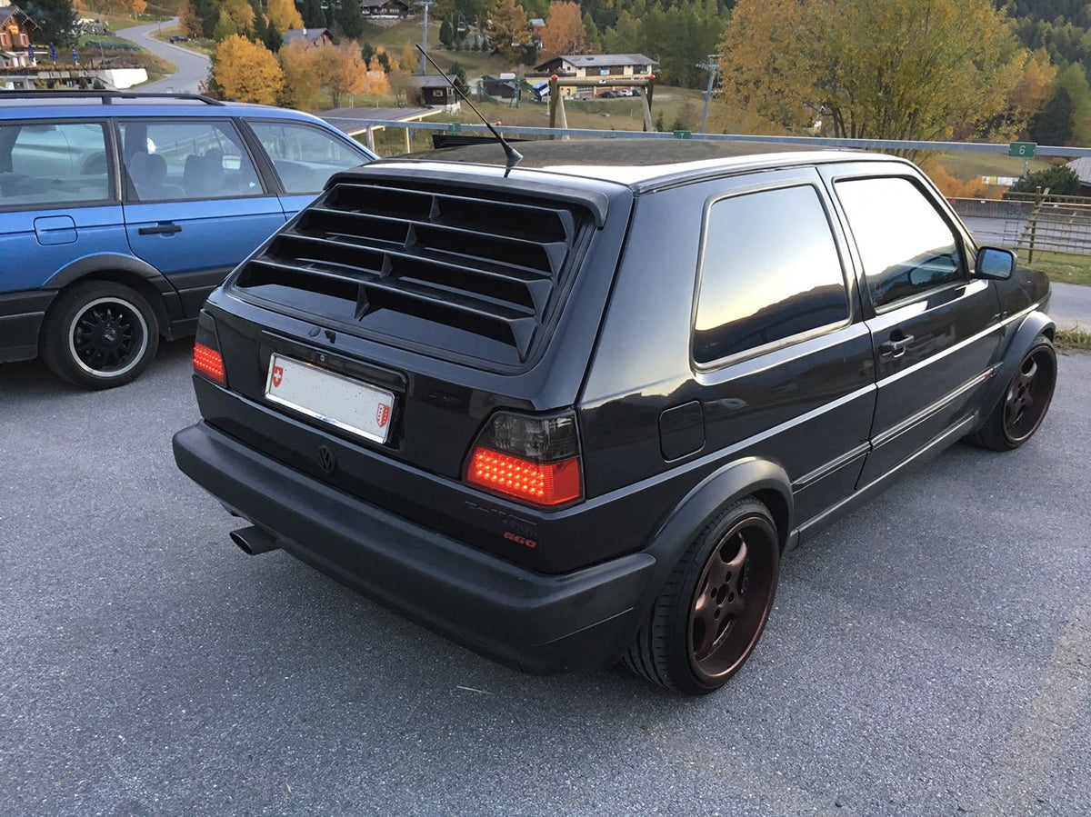 GOLF II REAR WINDOW LOUVER ABS
