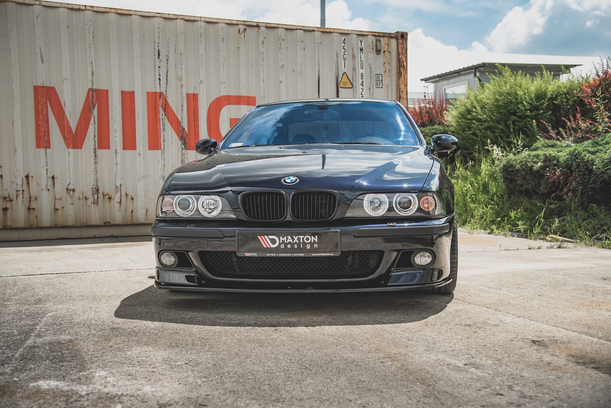 BMW E39 M-SPORT FRONT SPLITTER + FLAPS ABS