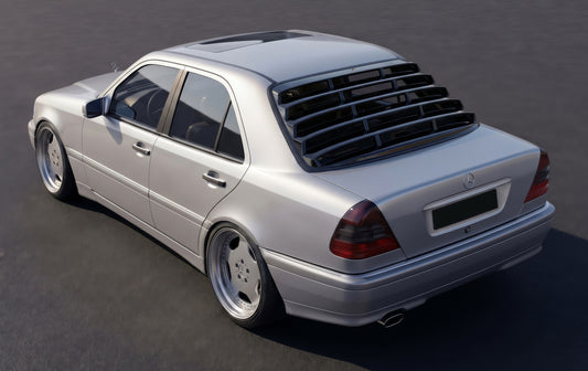 W202 REAR WINDOW LOUVER ABS