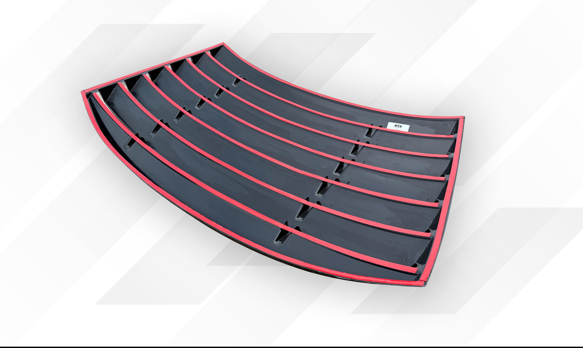 W202 REAR WINDOW LOUVER ABS