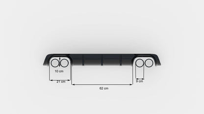BMW E39 M-SPORT/M5 DIFFUSER ABS