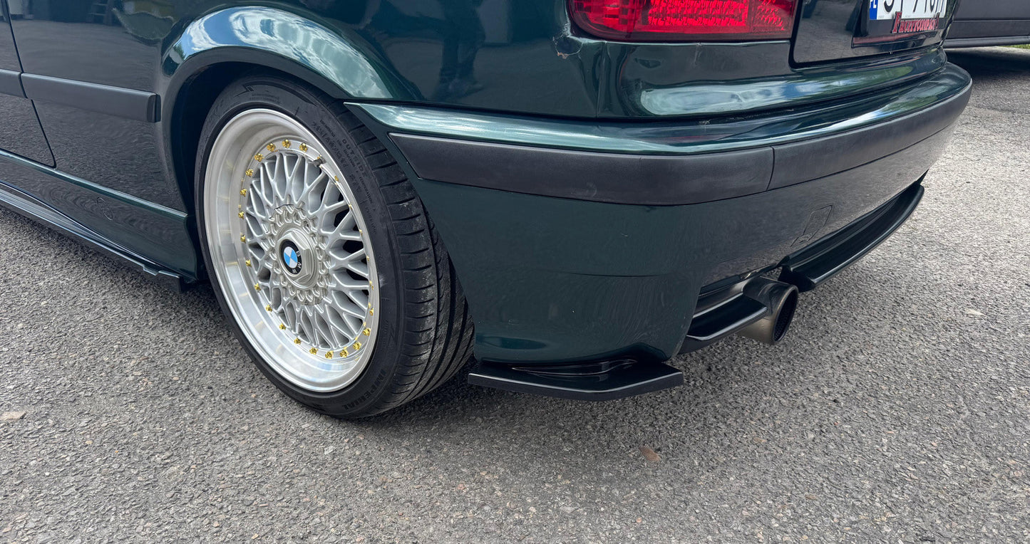 BMW E36 COMPACT M-PACK REAR BUMPER CORNERS ABS