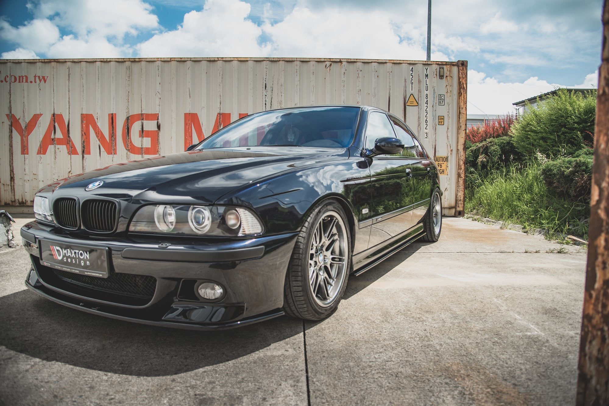 BMW E39 M-SPORT SIDE SKIRT SPLITTERS ABS
