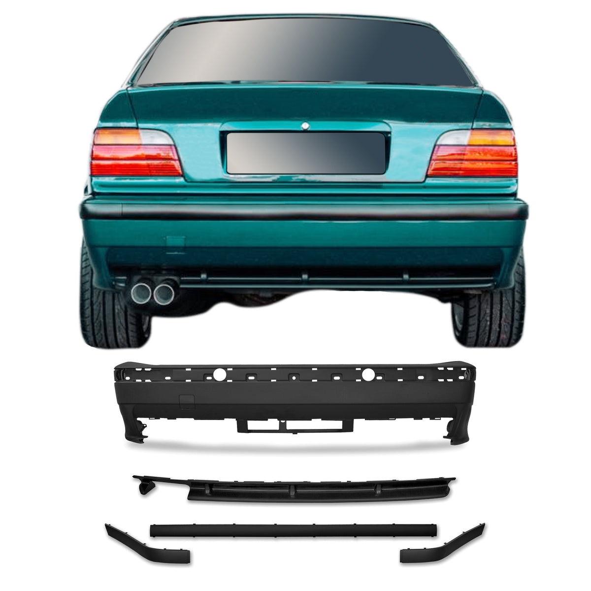 BMW E36 M3/M-PACK STYLE REAR BUMPER