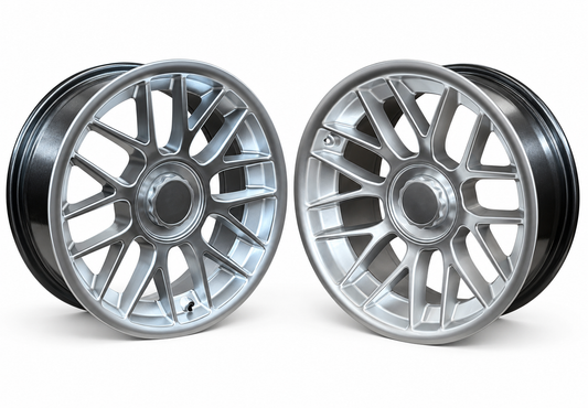 18" BBS RC300 – F: 8.5J ET35 / R: 10.0J ET35 – 5x112 / 5x120
